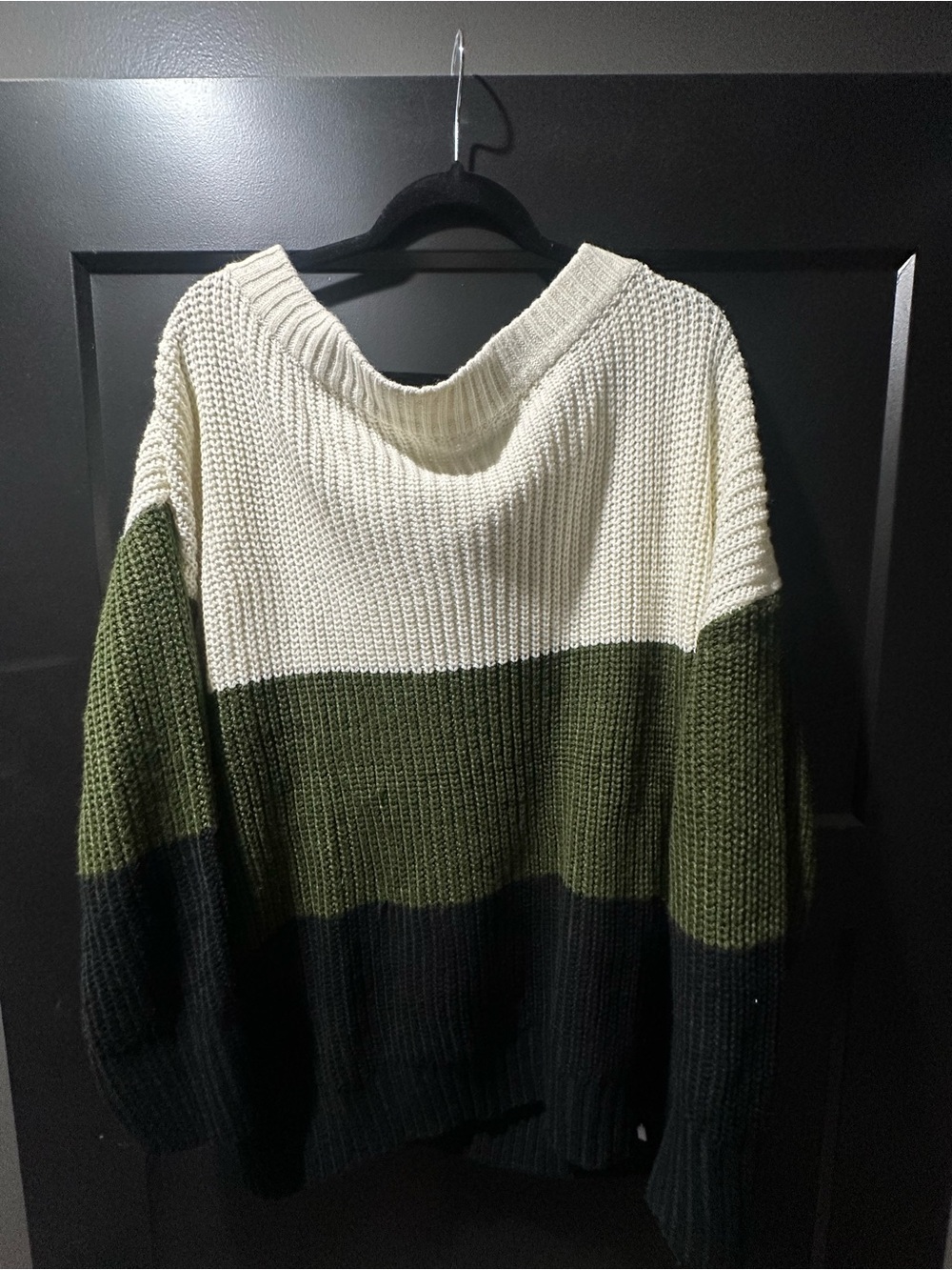 Off shoulder sweater